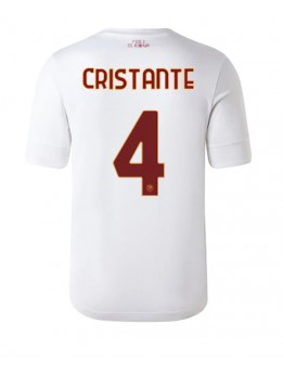 AS Roma Bryan Cristante #4 Auswärtstrikot 2022-23 Kurzarm